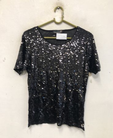 Laura PETITES Pailletten T-Shirt