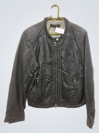 Cabrini schwarze Lederjacke OJ-032