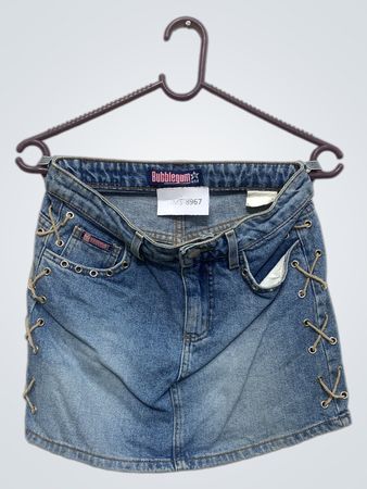 Bubblegum American Flavor USA Denim Minirock