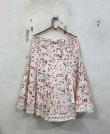 Dressbarn Blumenmuster Midi Rock