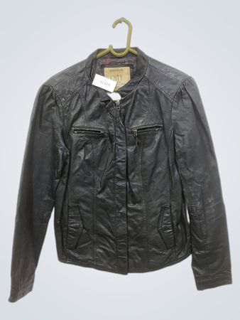 CITY JEANS EXCLUSIVE ART DAMEN SCHWARZE JACKE