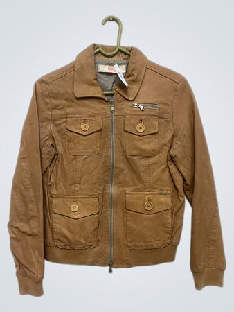 GAUDI Braune Lederjacke
