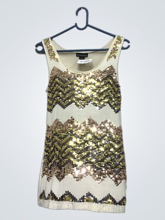 SIGNATURE STUDIO Damen Pailletten Tanktop