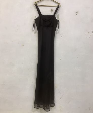 ONLY Schwarz Maxi Kleid