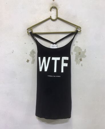WTF I WHERE'S THE I FITNESS Tank Top