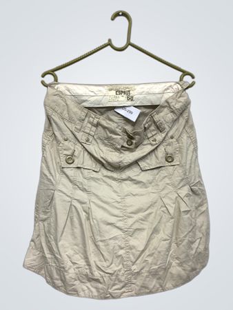Esprit Beige Cargo Minirock