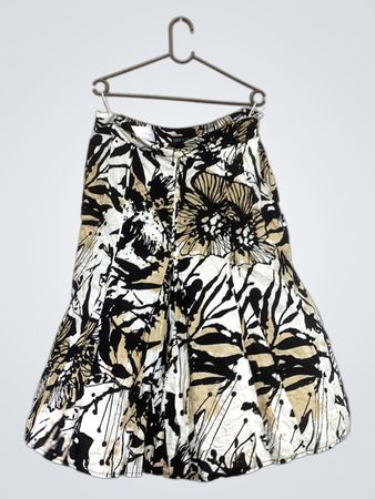 Bianca Floral Print Midi Rock