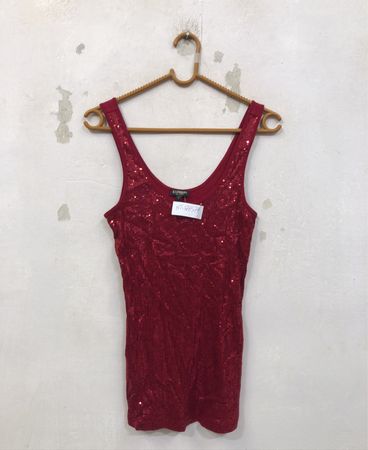 Express Pailletten Tanktop