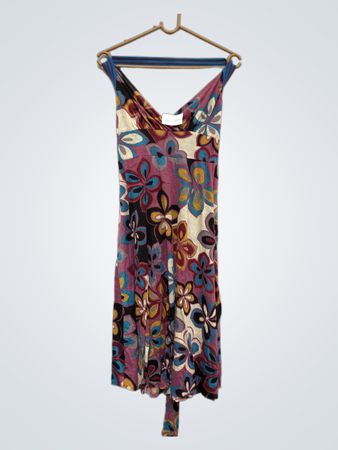 Florales Druckkleid