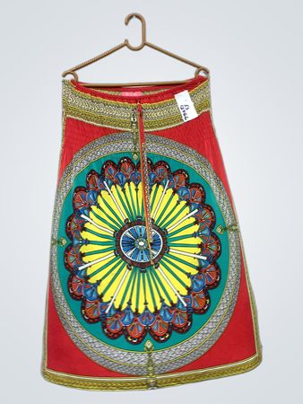 E&D Women's bedruckter Midi-Rock
