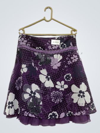 AUTHENTIC CLOTHING COMPANY Lila Blumenkleidrock