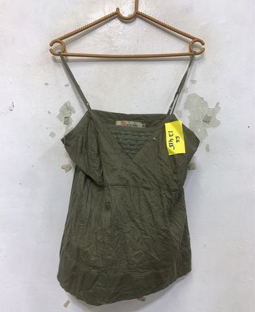 Nice Day Olive Green Camisole