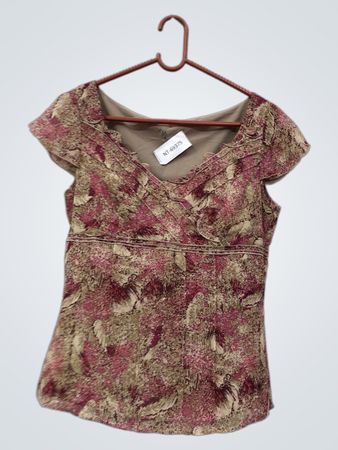 Damenoberteil mit Blumenmuster