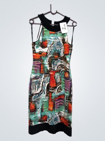 Abstraktes Printkleid