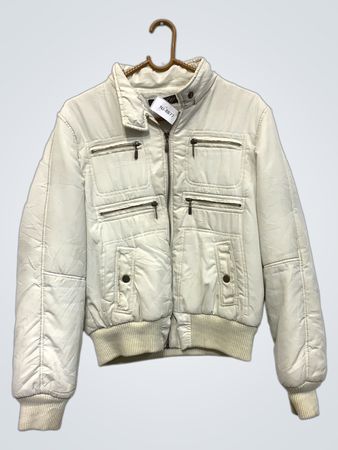 New Age White Puffer Jacket