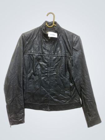 Black Leather Jacket NJ-8644