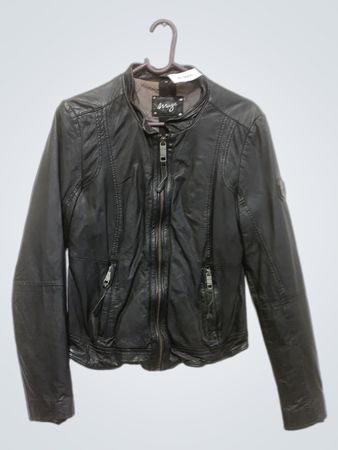 Amage Black Leather Jacket