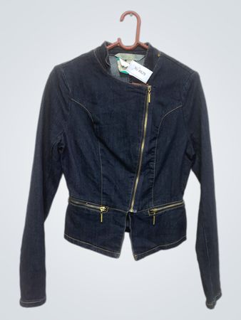 NICKI MAJ Women's Blue Denim Jacket