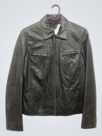 Jamie Page Blouson en cuir classique