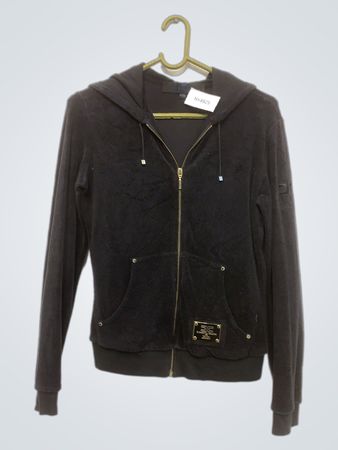 CEVYN&JEANS Black Zip-Up Hoodie