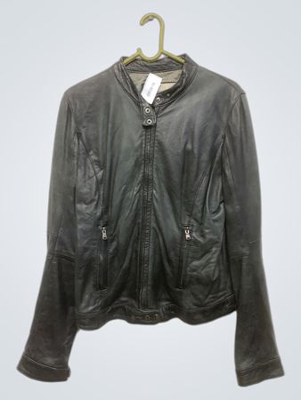 LOSANGELINA LOSANGELESFASHION Veste en cuir noire