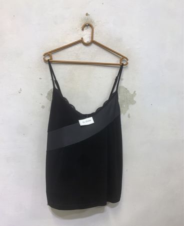 BODY FLIRT Black Spaghetti-Träger-Camisole