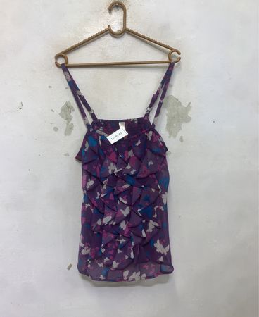 No Boundaries Butterfly Print Camisole Top