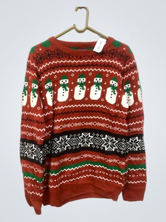 Frohe Festtage Schneemann Hässlicher Weihnachts-Pullover