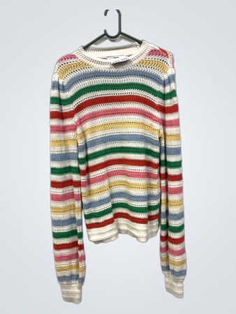 George gestreifter Strickpullover