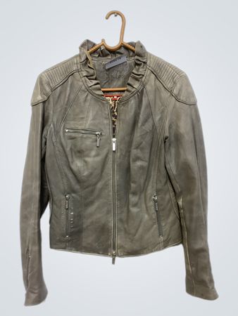 Ginger Leather Jacket