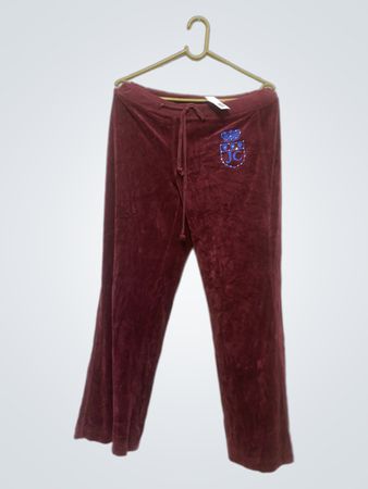 Juicy Couture ベロア トラックパンツ