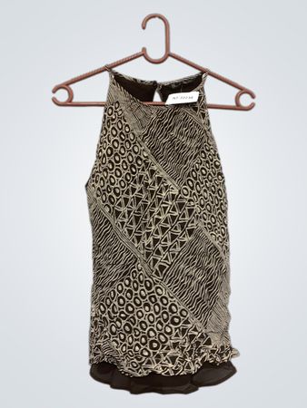 Petite ärmelloses Top