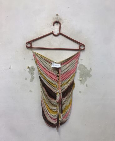 KOCCA Damen XS gerafftes Batik-Oberteil mit Bindung