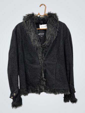 HAWK HORSE NAC-2656 Jacke mit Kunstfellfutter