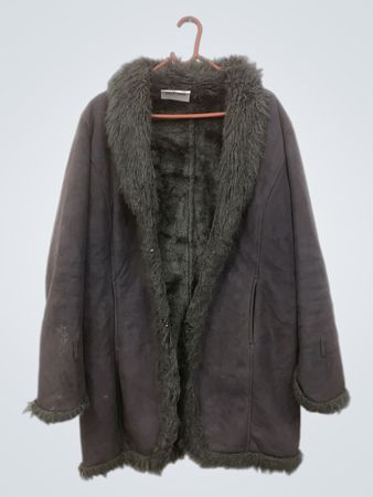 Faux Fur Lined Coat