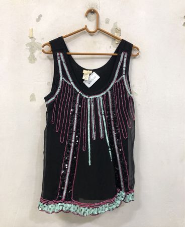Daytrip Paillettenverziertes Tanktop