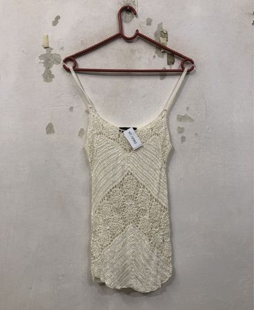 POMODORO NT-72992 Creme Strick-Top