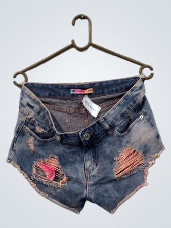 Blue Rags Denim-Shorts