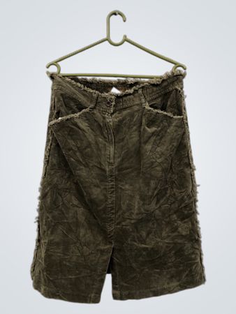 Chassé Croisé Corduroy Skirt