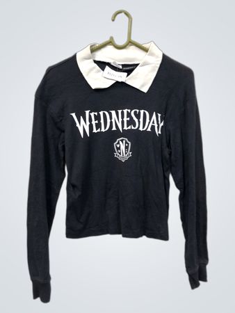 Mittwoch Nevermore Academy Langarmshirt