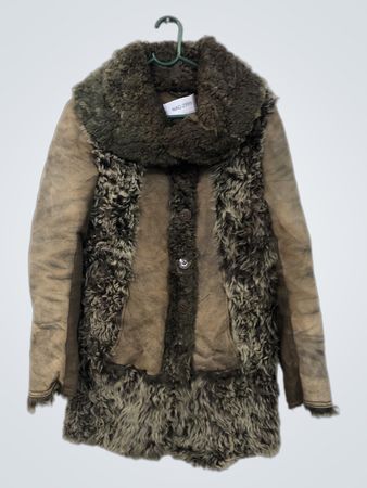 Casaco de pele shearling