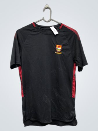 Y STRADE schwarzes und rotes T-Shirt