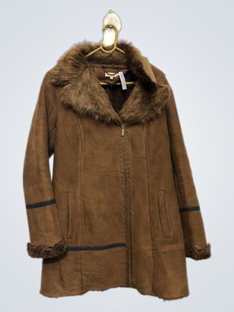 Formula Joven Brown Kunstpelzgefütterte Jacke