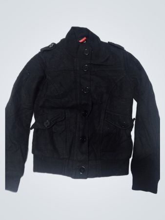 Black Bomber Jacket