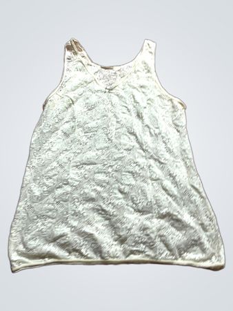 White Lace Tank Top