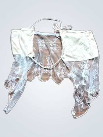 White Lace Bra Top
