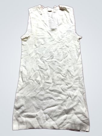 White Sleeveless Dress