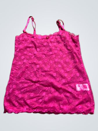 Pink Lace Camisole