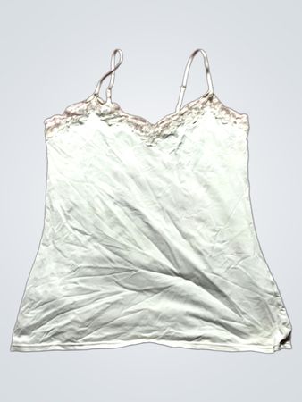 White Lace Trim Camisole