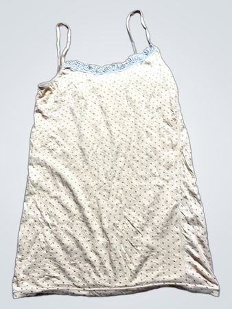 Women's Cream Colored Tank Top